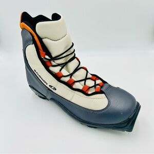 Salomon X Adventure 4 Nordic Cross Country Skiing Boots Gray Men Size 8.5